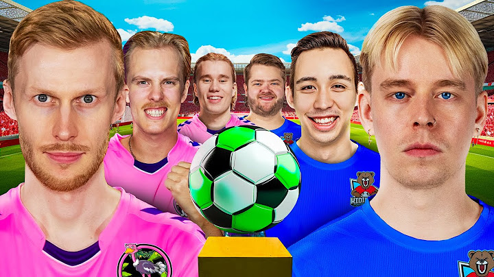 Roni Back vs. Niko ja Santtu JALKAPALLO-OTTELU!