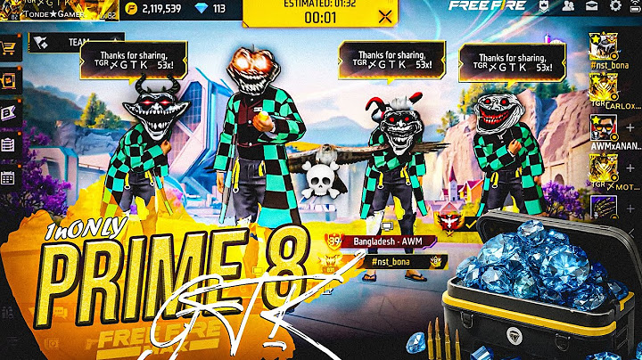 I Got V- Badge 😍❌ I Got 8 Badge 😝✅ Prime 8 GTK⁉ Ft. TGR NST 🥶 Garena Free Fire
