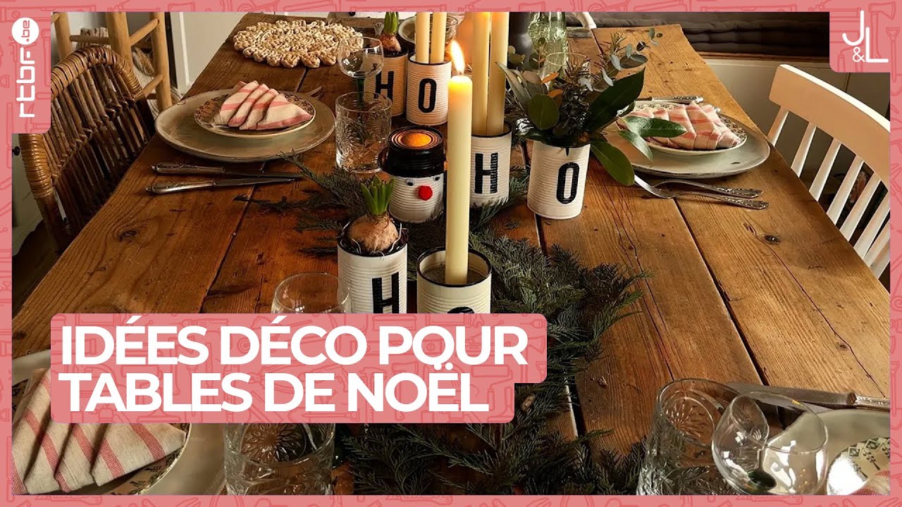 31 idées pour décorer sa table de Noël - Table de Noël - Déco.fr