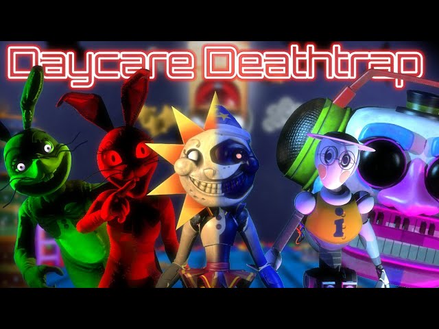 Friday Night Funkin' Daycare Deathtrap - (Vs FNaF SB) - [Full Playthrough]