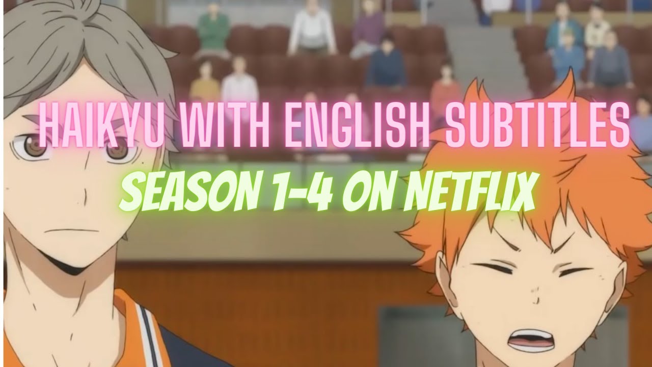 How many seasons of Haikyuu are on Netflix?