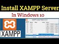 Install XAMPP Server in Windows 10 | FIXED - XAMPP Error Apache Shutdown Unexpectedly