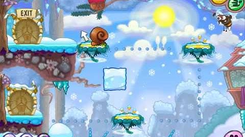 Snail Bob 6 Winter Story Walkthrough Level 21-25