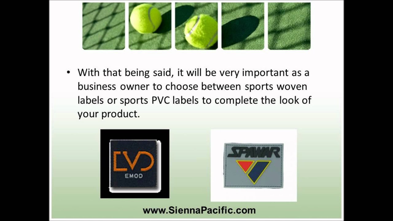 Custom Clothing Labels for Sports and Athletic Wear YouTube