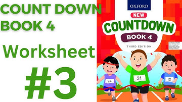 worksheet class 4| Worksheet 3|countdown book 4 Worksheet  3| class 4 worksheet 3@ytacademy198
