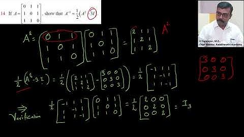 Exercise 1.1 14 | Class 12 Applications of  Matrices and determinants
