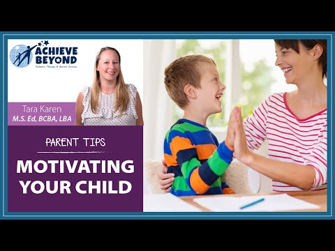 How to Get Your Child to Do a Task, Motivating Your Child