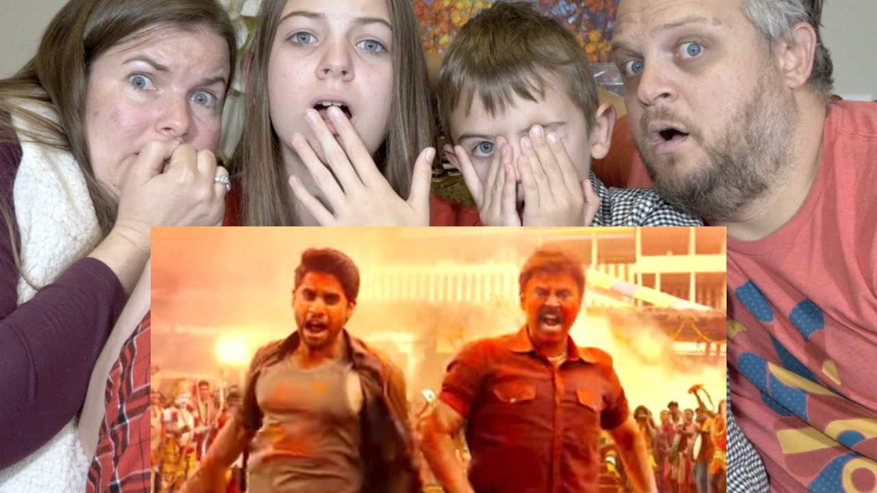 VENKY MAMA TRAILER | AMERICAN FAMILY REACTION