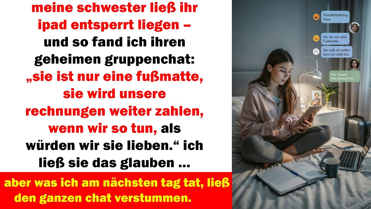 sie nannten mich nur eine fußmatte – doch was ich am nächsten tag tat, ließ alle sprachlos zurück