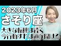 6月 さそり座の運勢♏️ / 大変容の時!大きな転機は続く!!迷う暇なく行動あるのみ【トートタロット &amp; 西洋占星学】