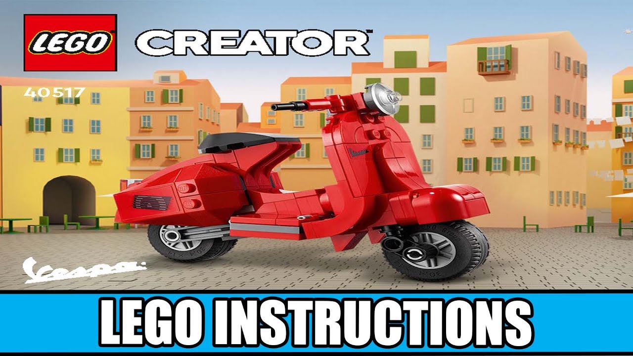 Creator - Vespa LEGO instructions