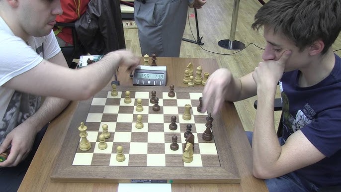 GM Alexander Fier - Holvason Juri, Pirc defense, Rapid chess 