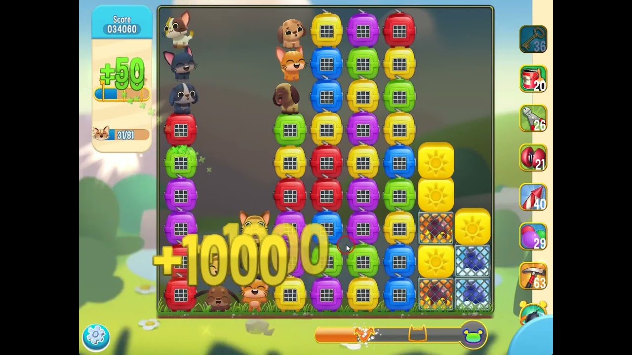 Pet Rescue Saga level 5365 no boosters | PuzzledCubes.site