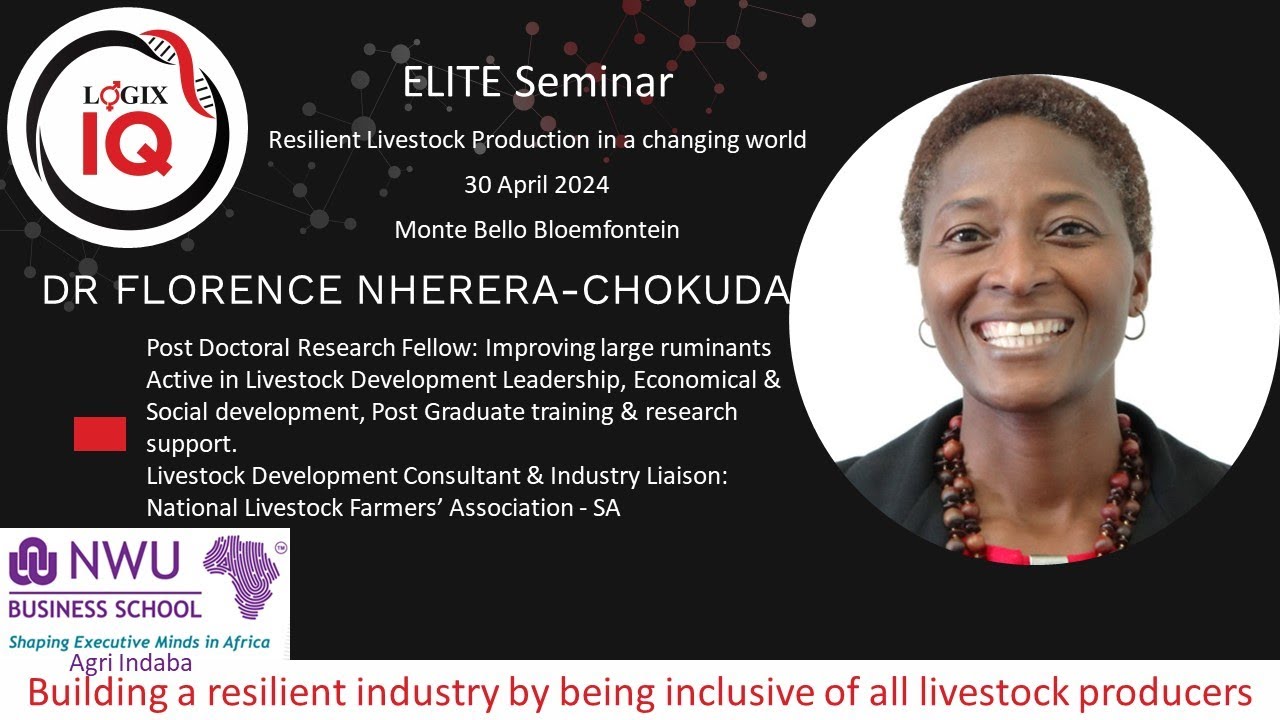 Dr Florence Nherera Chokuda: SA Stud Book 2024 ELITE Seminar - YouTube