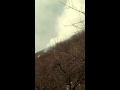 Valchiusella  elicottero interviene per incendio bosco