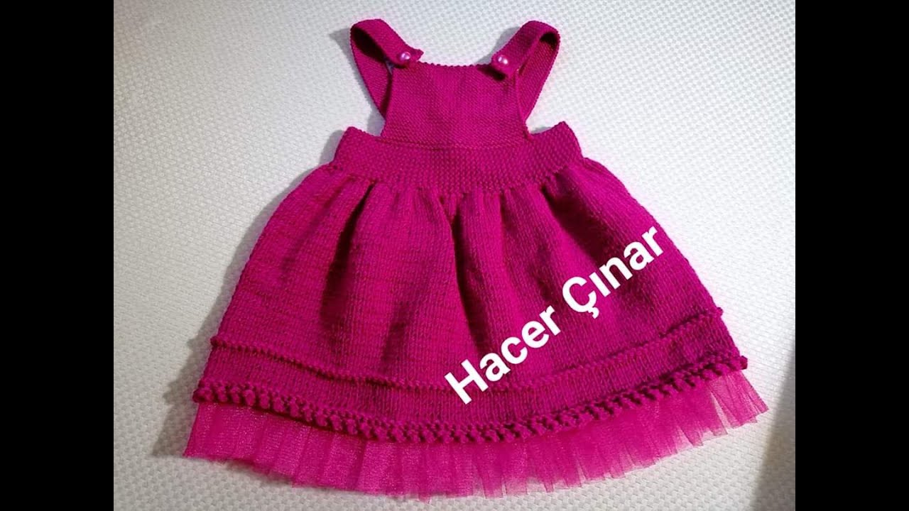 TÜTÜLÜ ASKILI KIZ ÇOCUK ELBİSESİ YouTube