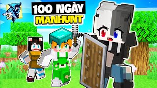 Siro 100 ngày Minecraft SINH TỒN MANHUNT cùng Mèo Simmy và Kamui