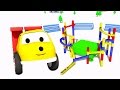 Playing with marbles : learn colors with Ethan the Dump Truck 🚛 Educational cartoons for kids  🚛