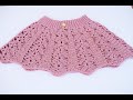 Crochet skirt very easy