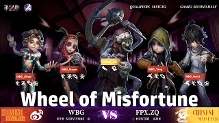 COA V:  Wheel of Misfortune | FPX.ZQ vs Weibo | Identity V [Eng Sub]