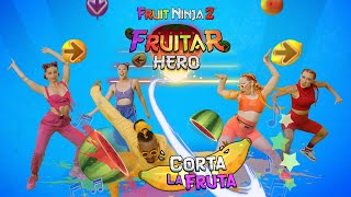 Corta La Fruta 🍌🎵  Fruit Ninja 2 🍉🍉 Music Video #FruitarHero #CortaLaFruta
