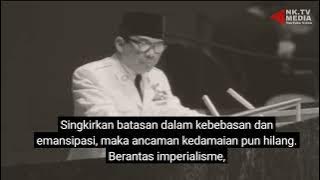 Pidato Soekarno dimarkas PBB Tahun 1960 'Imperialisme & Irian Barat'