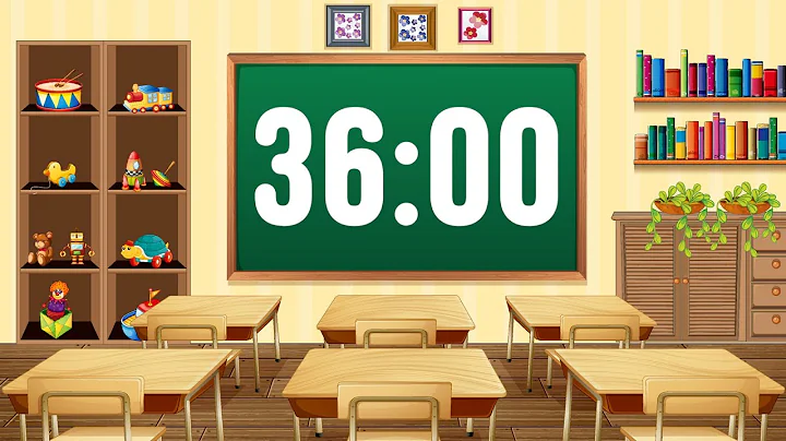 36 Minute Timer with Fun Playful Kids Music Instrumental Countdown