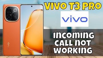 Incoming call not showing problem Vivo T3 Pro || Incoming call not working properly
