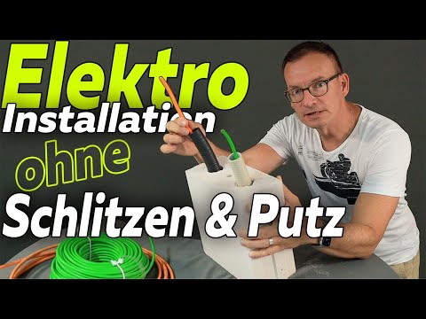 Electrical installation WITHOUT slitting & plastering: KS-Quadro E | Smartest Home - Eps 203