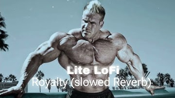 Royalty(Slowed reverb) - Gym motivation -  LoFi Lane 🎧🎧🎧🎧