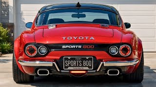 2026年型トヨタ・スポーツ800 ― 伝説の日本の名車が復活！