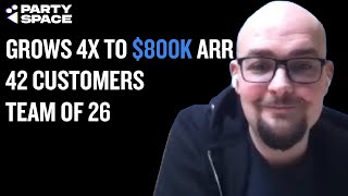 Ukraine based virtual event SaaS grows 4x to $800k ARR over the last 12 months