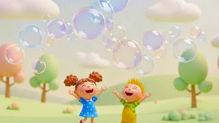 Magic Bubble Parade! 🫧🎉 | Fun Bubble Song for Kids | Preschool Songs for Toddlers