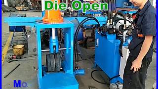 Vertical die splitter for aluminum extrusion die separating#matrix#aluminiumextrusion#diecorrection