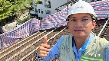 KySuXayDung - Cốp pha, Cốt thép Mái dốc lớn