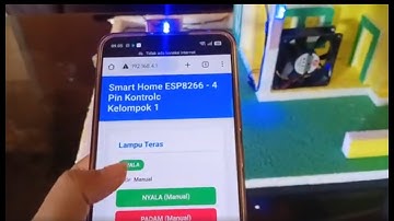 Proyek Smart Home Miniatur Berbasis IoT | Arduino & ESP8266
