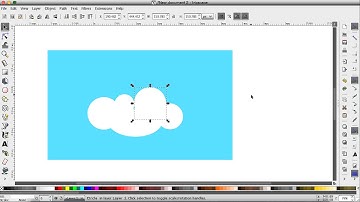 How to Create Clouds in Inkscape