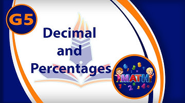 Class 5| Mathematics | Unit 4 | Decimal and Percentages| By Excel School