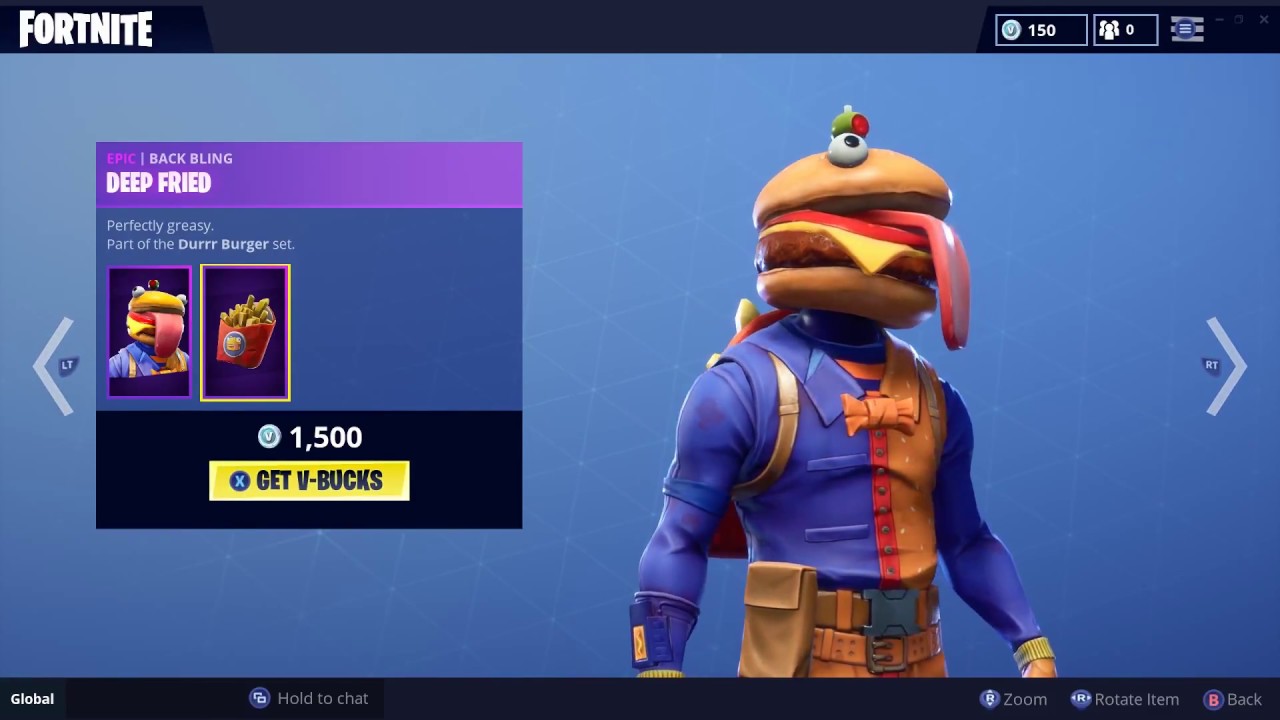 Fortnite Beef Boss Skin Character Png Images Pro Game Guides - fortnite durr burger original roblox