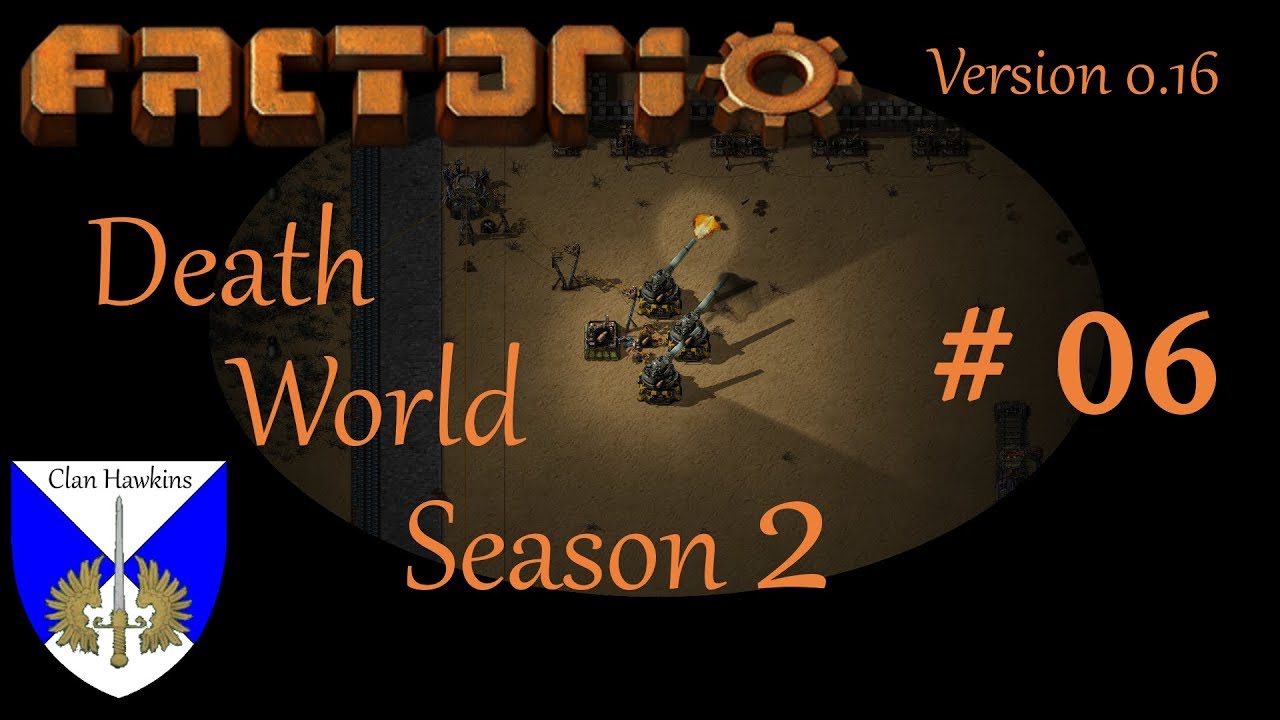 Factorio - Death World - Season 2 - Episode 6 - YouTube