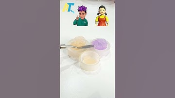 Guess the mixed colors of Squid Game 2 #squidgame2 #squidgame #colormixing #satisfying #asmr
