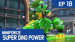 [MINIFORCE Super Dino Power] Ep.18: Jacky's Super Dino, T-rex!