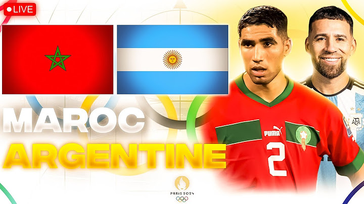 🔴🇦🇷🇲🇦 ARGENTINE - MAROC LIVE / 🚨DIMA MAGHREB!!! / 🔥L'OUVETURE DES JEUX OLYMPIQUES!! / JO 2024