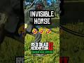 Found an Invisible Horse in RDR2 🤣