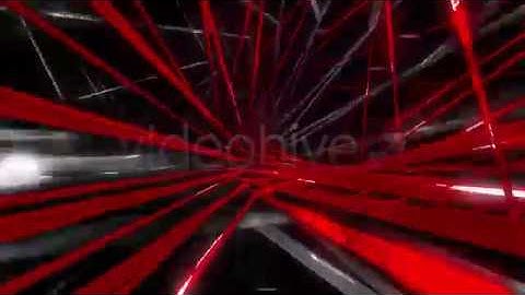 Video effects - Red Lines - VJ Loop Pack (4in1)