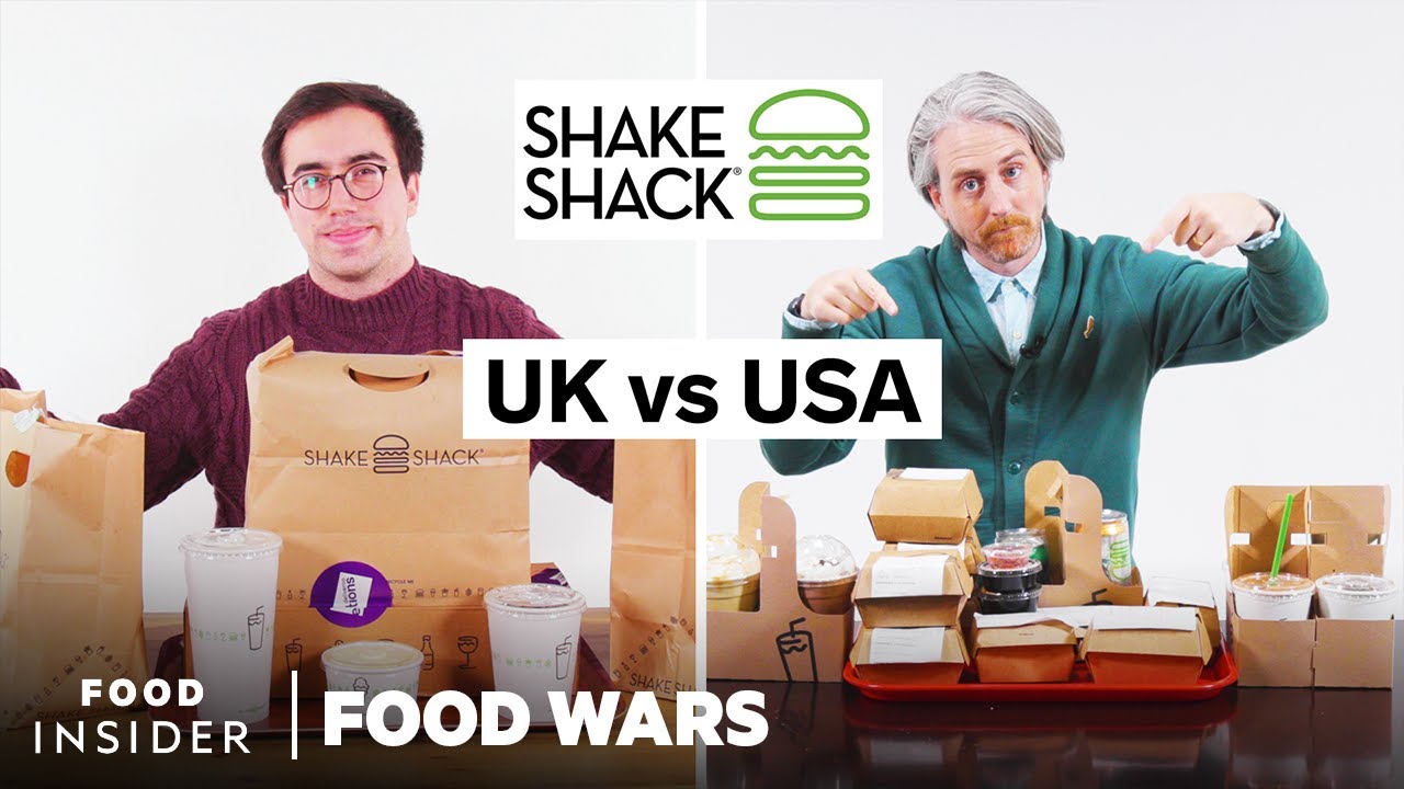 US vs UK Shake Shack | Food Wars