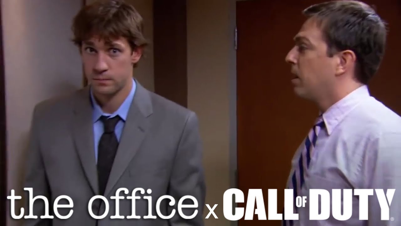 Call of Duty games described with scenes from The Office - YouTube