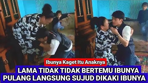 Kejutan Tak Terduga Ketika Anak Rantau Tiba-tiba Pulang Buat Ibunya Kaget Nangis Haru
