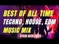 Techno  house music mix  byron worldwide ft avicii david guetta tiesto alesso and more 