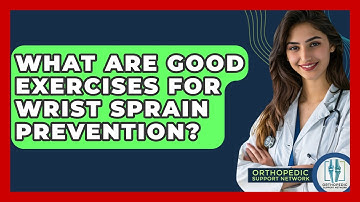 What Are Good Exercises For Wrist Sprain Prevention? - Orthopedic Support Network